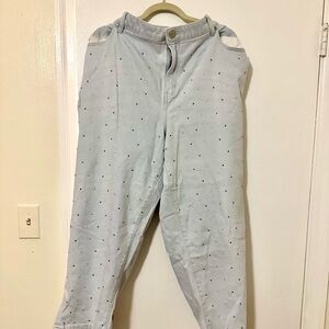 Lane Bryant Rhinestone Boyfriend Jeans